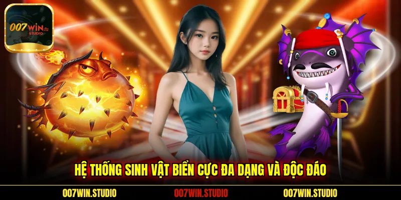 Hệ thống sinh vật biển cực đa dạng và độc đáo