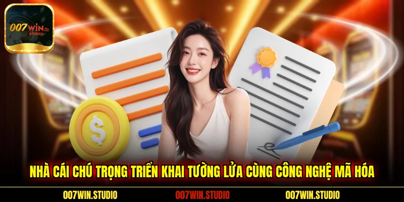 Nhà cái chú trọng triển khai tường lửa cùng công nghệ mã hóa 